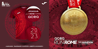 C’è il Colosseo per la T-shirt e la medaglia di Acea Run Rome The Marathon 2023