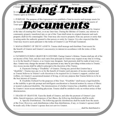 Living Trust Document Templates