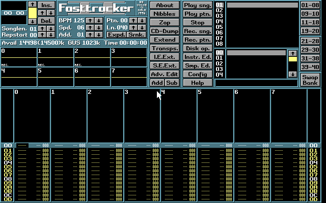 nterfáz de Fasttracker, uno de los trackers mas conocidos.