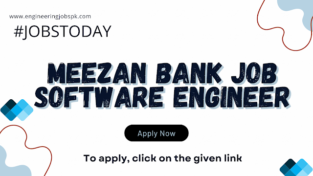 Meezan Bank Job Software Engineer
