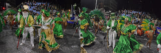 Desfile Inaugural del Carnaval. 2018. Uruguay Comparsas de Negros y Lubolos C1080