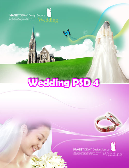 Download Wedding PSD Templates