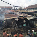 Diduga Akibat Gas Meledak, 3 Unit Rumah Hangus Terbakar, Dua Diantaranya Rumah Makan