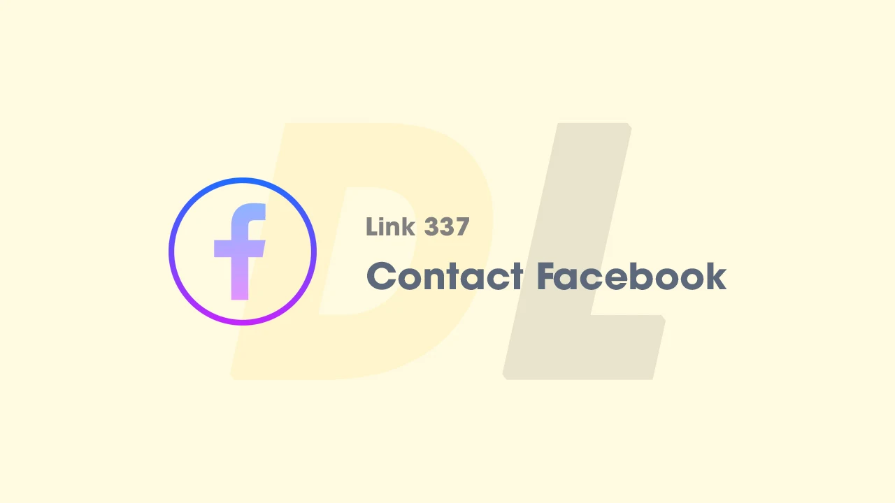 Link 337 - Báo cáo sự cố trên Facebook