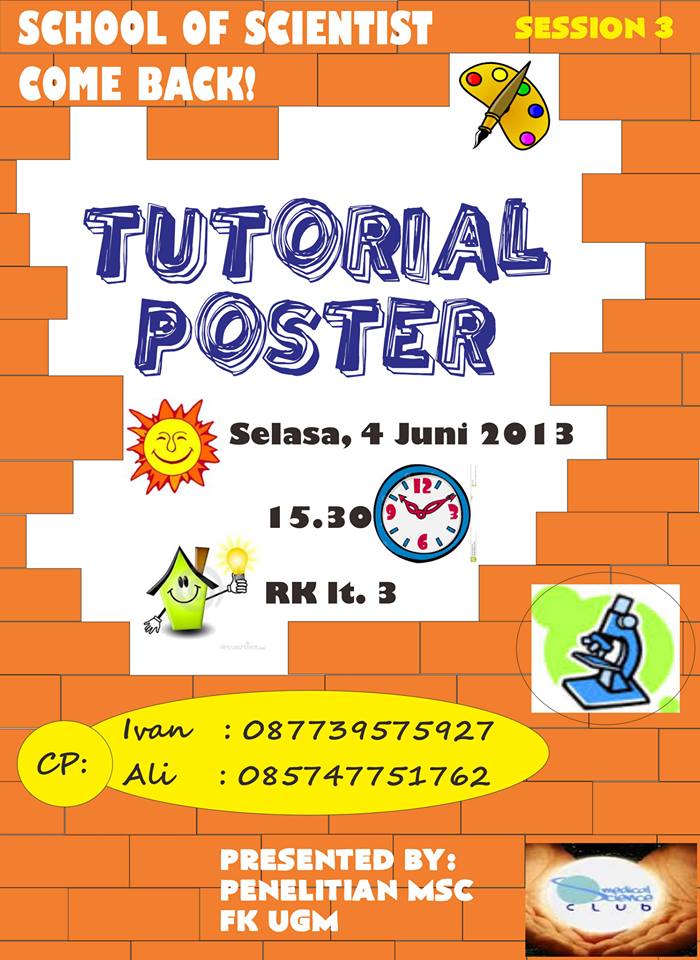 Sebuah Proses Pembelajaran: Bikin Poster ~ Jejak 