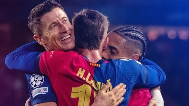 Potret kemenangan Barcelona