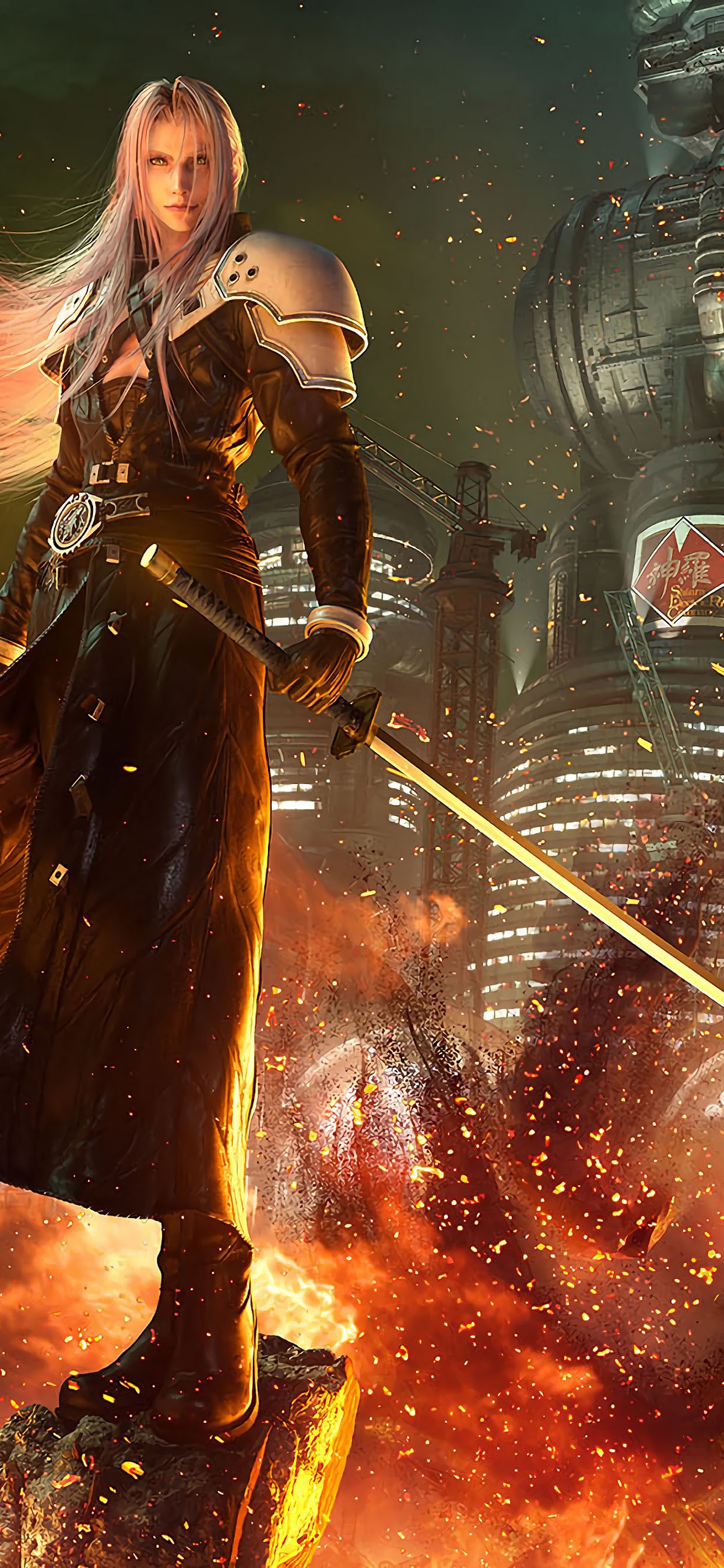Sephiroth Final Fantasy 7 Remake 4k Wallpaper 29 Sephiroth Final Fantasy 7 Remake 4k Wallpaper 29