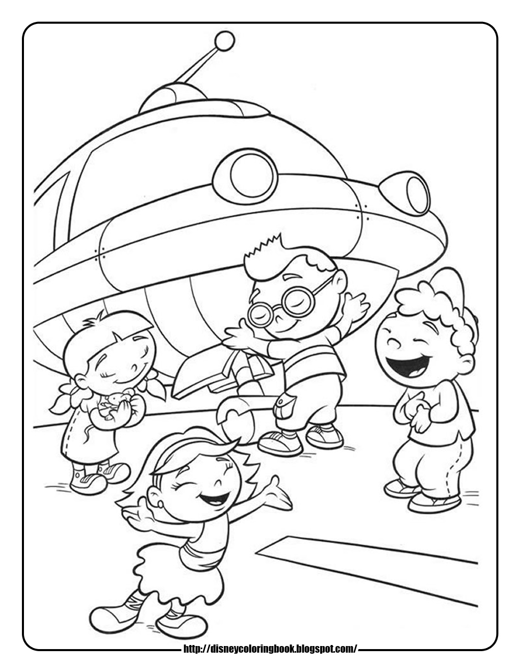 little einsteins coloring pages - Free Printable Little Einsteins Coloring Pages & Craft Sheets