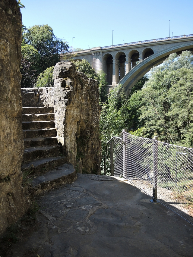 Luxemburg-stad: wandeling doorheen het Parc/de vallei van de la Pétrusse