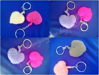 Key Chain Hearts...