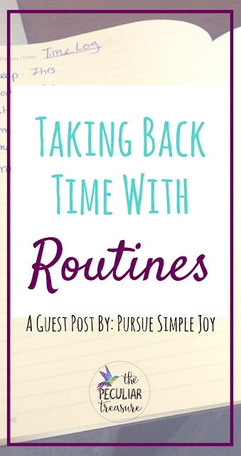 Reclaim the hours in your day (your time) by practicing routine!