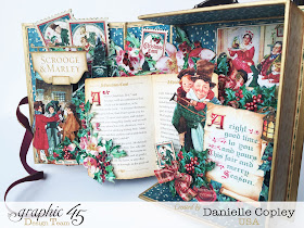 scrapbookmaven.com Christmas Carol Pop-up Shadow Box Graphic 45