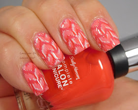 Sally Hansen Get Juiced and Kook a Mango stamped with UberChic Beauty 17-02