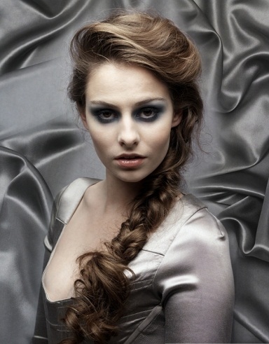 Braided Long Ponytail Hairstyle 2014