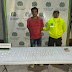 Departamento de Policía De La Guajira - DEGUA captura a un hombre con 90 cigarrillos artesanales de marihuana y 19 dosis de base de coca