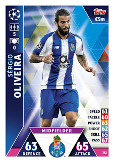 Match Attax UEFA Champions League 2018 2019 FC Porto Set