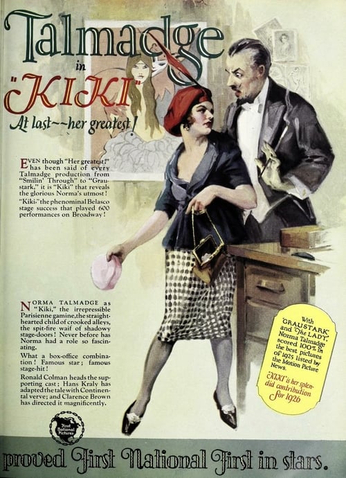 [HD] Kiki 1926 Pelicula Completa Online Español Latino