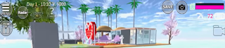 ID Cafe The Beach Di Sakura School Simulator