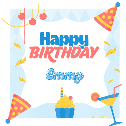 Happy Birthday Emmy (Animated gif)