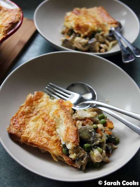 Chicken and Asparagus Pot Pie