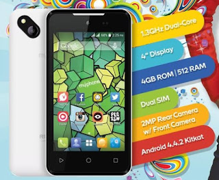 MyPhone RIO 2 Craze, 4-inch Dual Core KitKat for Php1,999