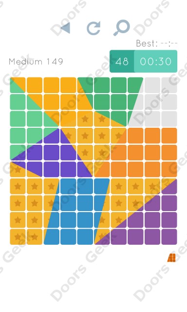 Cheats, Walkthrough for Blocks and Shapes Medium Level 149