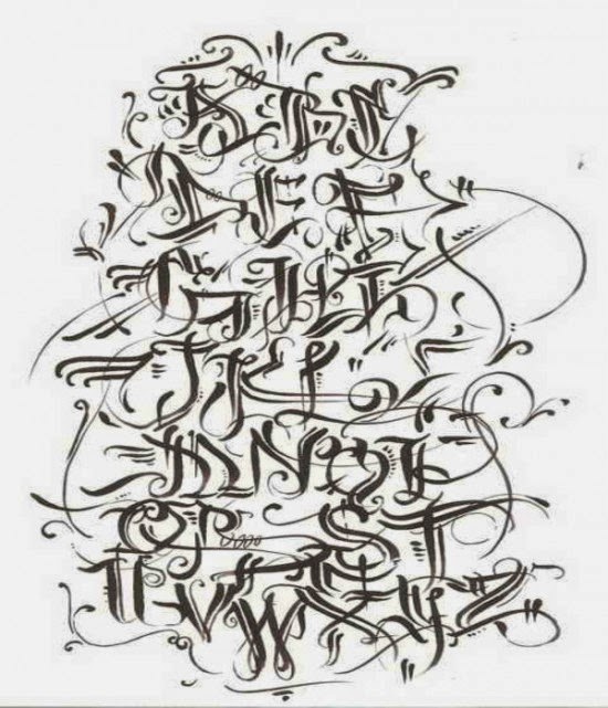 graffiti creator alphabet