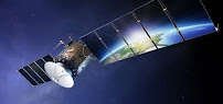 A satellite in Earth orbit