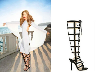 Fashion Trend: The Knee High GladiatorCaged Sandals | Welcome to ...