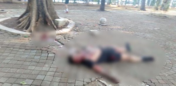 Ledakan Monas, Satu Orang Terkapar Penuh Luka