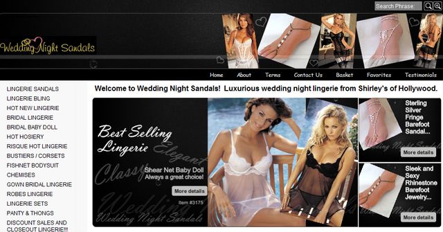 At Wedding Night Sandals we would like to help you in selecting the right