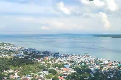 Kota Dobo di Kepulauan Aru, Kabupaten Maluku Tenggara