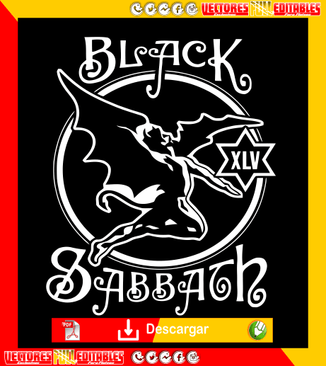 black sabacks full editable