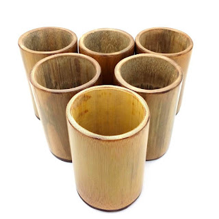 Gelas dari Bambu