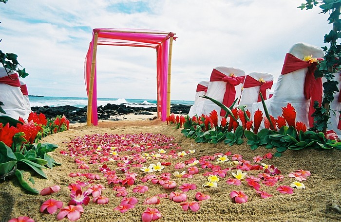 outdoor wedding ceremony decoration ideas