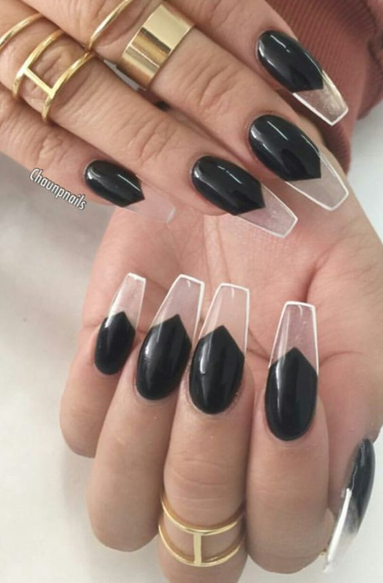 Unhas transparentes