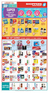 Shoppers Drug Mart flyer for this week January 13 - 19, 2018