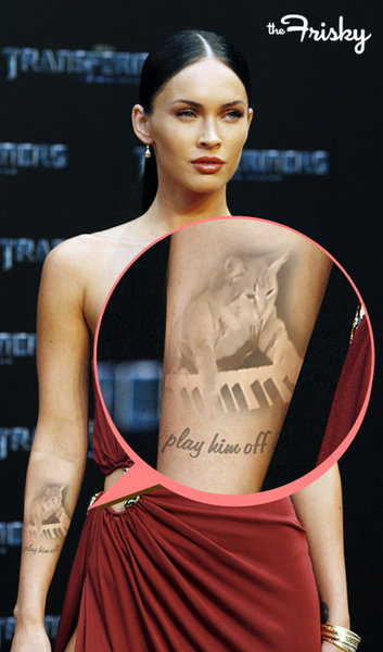 If you look close enough you will see that this new little tattoo is in fact If you look close enough you will see that this new little tattoo is in fact