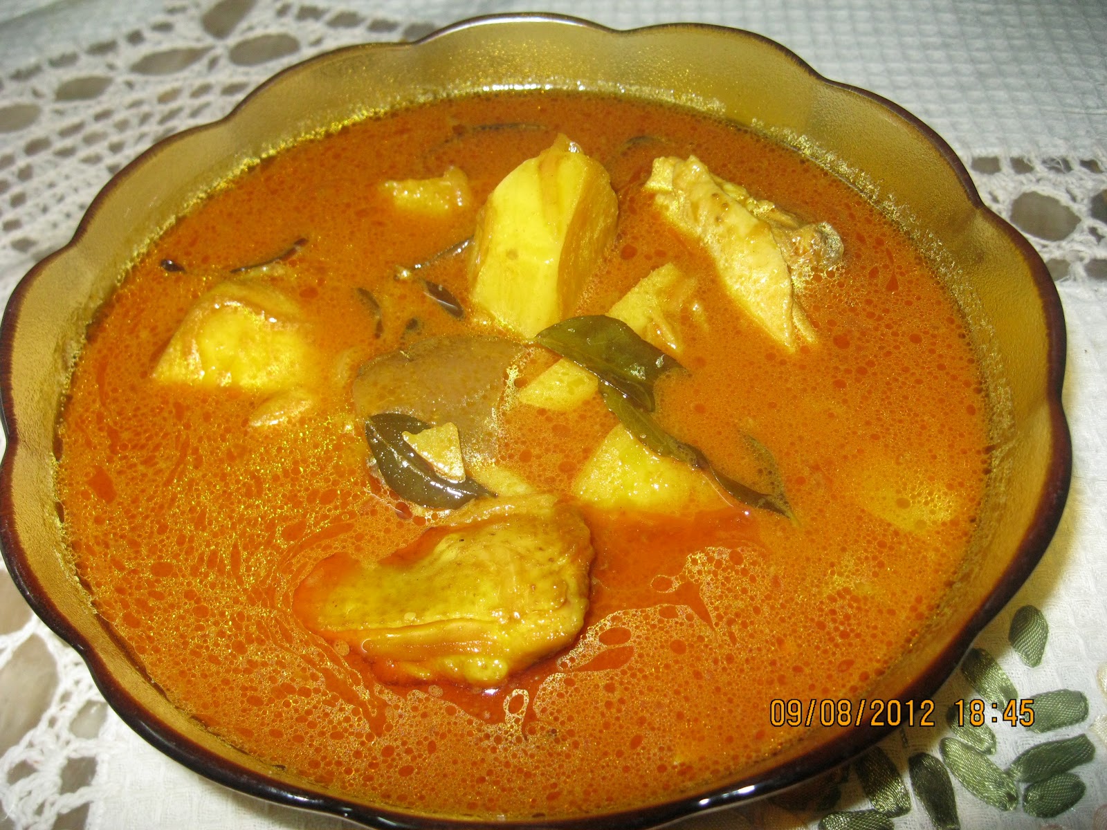 RESEPI CIKGU ANI: KARI AYAM TANPA SANTAN