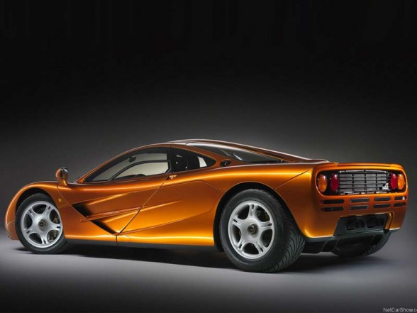 The McLaren F1 is a sports car designed and manufactured by Gordon Murray