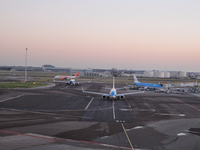 スキポール空港(schiphol)展望階の見学