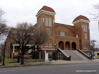 front of 16th Street Baptist Church, Birmingham