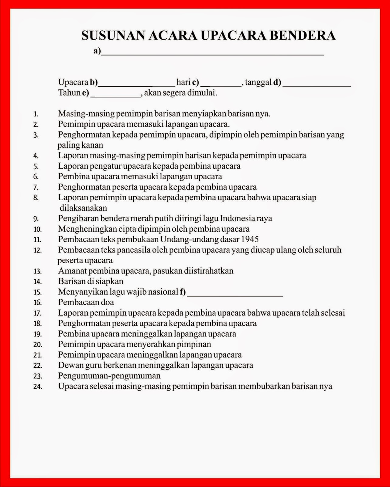 Contoh Susunan Acara  susunan acara perpisahan kelas xii 