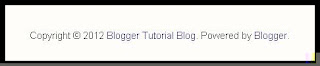 Widget Attribution, Power By Blogger, Cara menambahkan Link blog di dalam widget Attribution