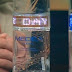 A bottle of vodka with integrated LED display