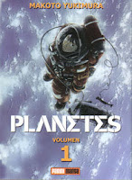 Portada del cómic "Planetes", de Makoto Yukimura