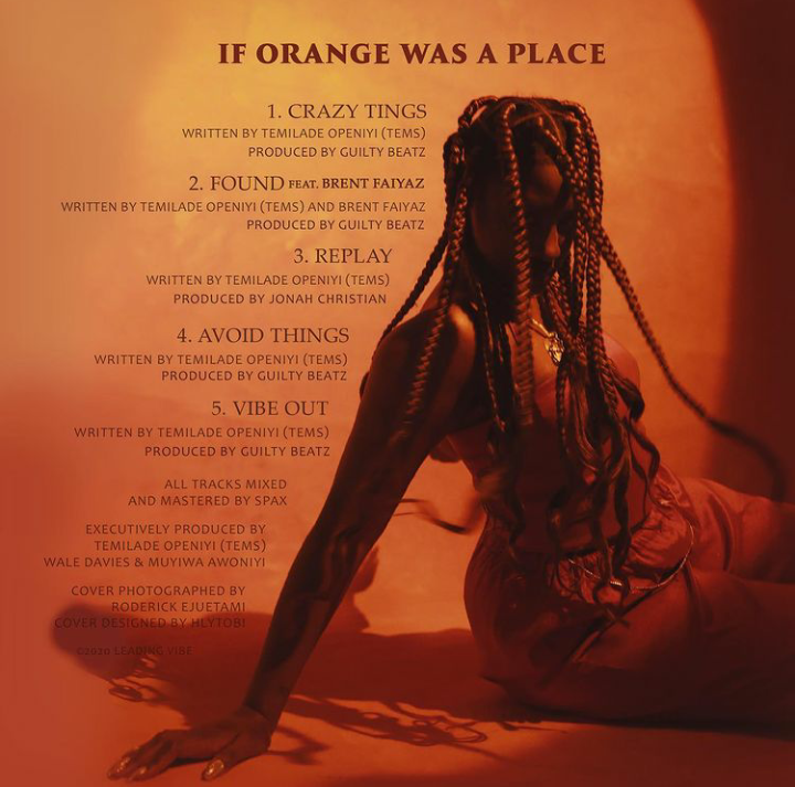 If Orange Was A Place EP by Tems