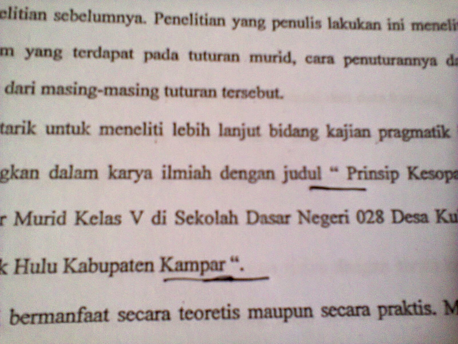 Juliati Bahasa Indonesia KESALAHAN BERBAHASA INDONESIA DALAM TATARAN EYD