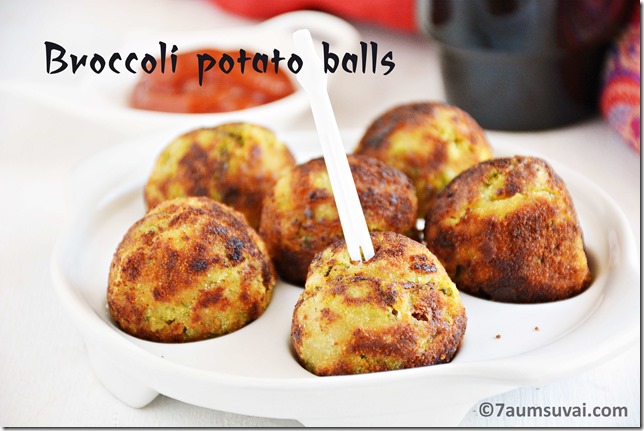 Broccoli potato balls 