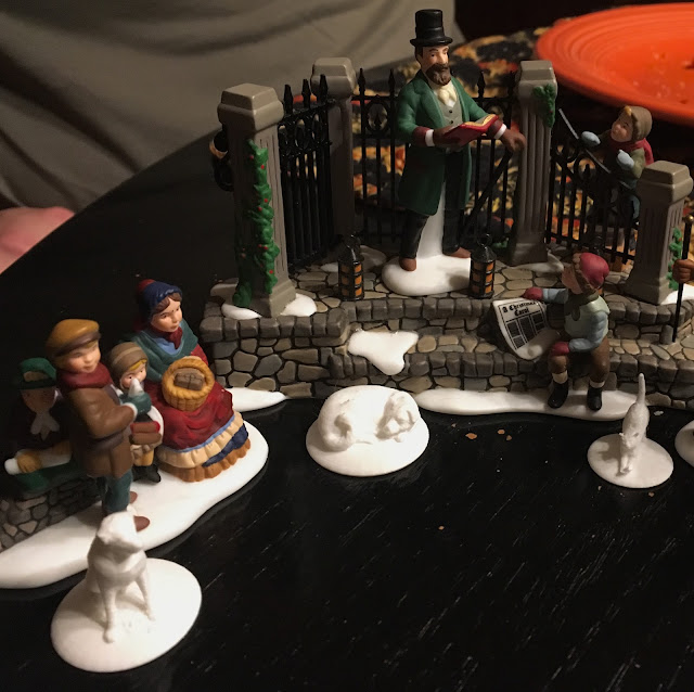 3D Printed dogs and cat for Dept 56 Dickens Village